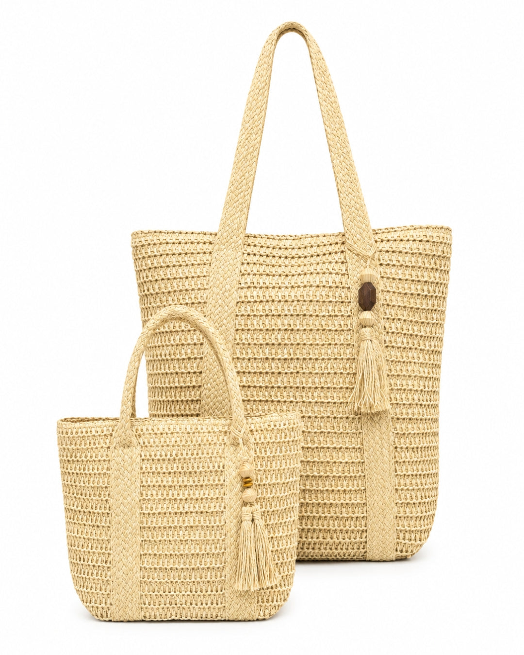 Ivory Weave Tote